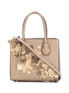 Michael Michael Kors Mercer Accordion Tote Bag - Neutrals