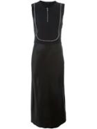 Alexander Wang Ball Chan Trim Midi Dress