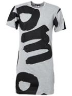 Comme Des Garçons Homme Plus Printed Logo Line T-shirt