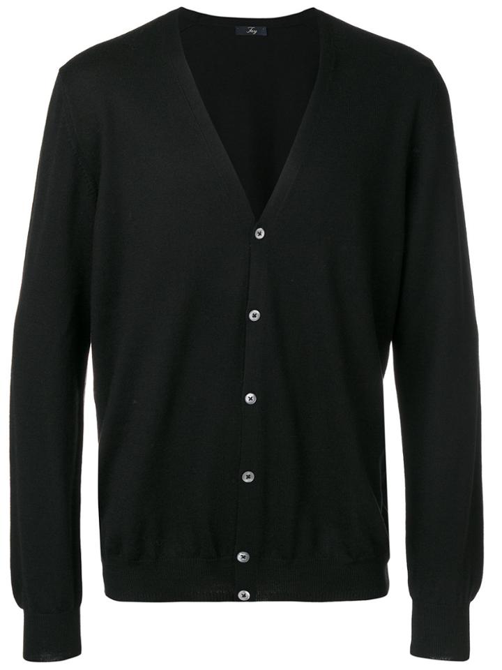 Fay Knitted Cardigan - Black