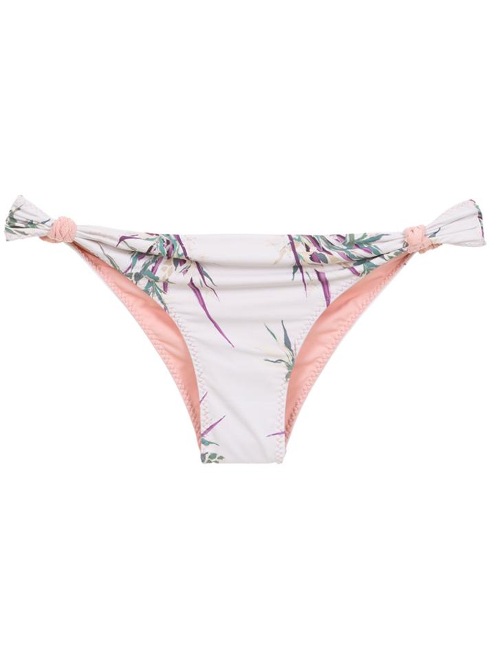 Clube Bossa Rings Bikini Bottons - White