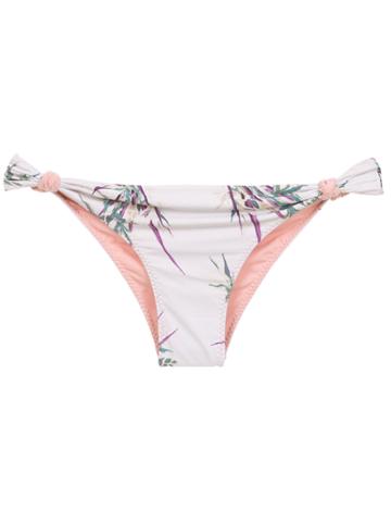 Clube Bossa Rings Bikini Bottons - White