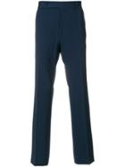 Versace Vintage Tailored Trousers - Blue