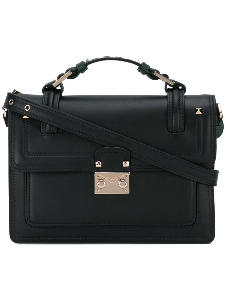Valentino - Valentino Garavani Cabana Shoulder Bag - Women - Calf Leather - One Size, Women's, Black, Calf Leather