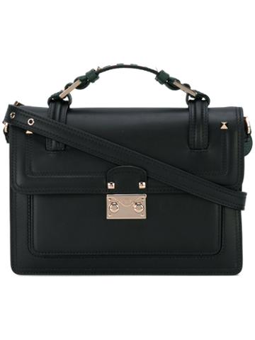 Valentino - Valentino Garavani Cabana Shoulder Bag - Women - Calf Leather - One Size, Women's, Black, Calf Leather