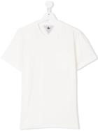 Macchia J Teen Round Neck T-shirt - White