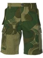 Zadig & Voltaire Panama Camouflage Shorts - Green