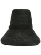Dsquared2 Bucket Hat, Women's, Black, Straw
