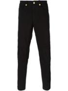 Versace Tapered Jeans, Men's, Size: 32, Black, Cotton/spandex/elastane
