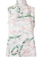 Olympiah - Turtle Neck Top - Women - Polyester/spandex/elastane - 36, White, Polyester/spandex/elastane