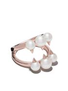 Tasaki 18kt Rose Gold Danger Signature Ring - Sakura Gold