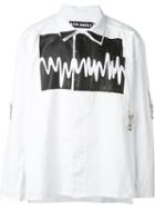 Liam Hodges Sound Wave Print Shirt