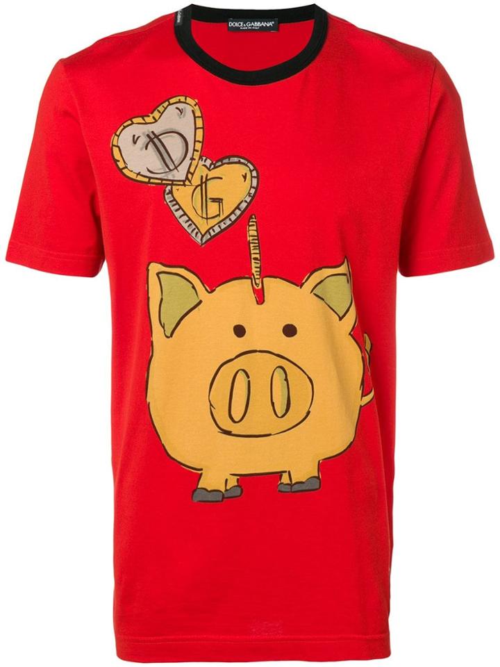 Dolce & Gabbana Chinese New Year T-shirt - Red