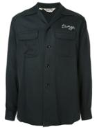 Fake Alpha Vintage 1950s Rockabilly Shirt - Black