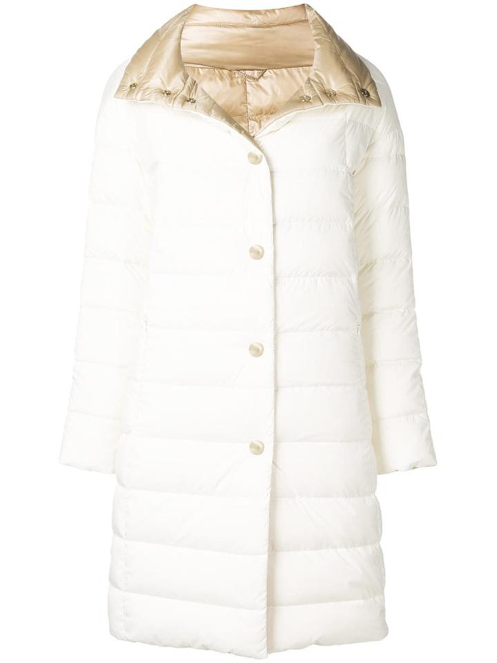 Herno Reversible Padded Coat - White