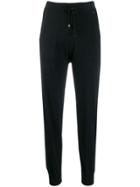 Twin-set Jersey Trackpants - Black