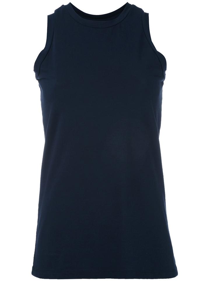 Labo Art - Basic Tank - Women - Cotton/spandex/elastane - 1, Blue, Cotton/spandex/elastane