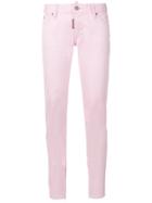 Dsquared2 Slim Fit Trousers - Pink & Purple