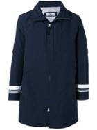 Stone Island - Marina Stripe Tank Shield Coat - Men - Polyester/polyurethane Resin - M, Blue, Polyester/polyurethane Resin
