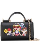 Dolce & Gabbana - Mini Von Wallet Crossbody Bag - Women - Calf Leather - One Size, Women's, Black, Calf Leather