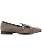 Leqarant Monk Strap Loafers - Grey