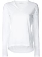 En Route - V-neck Jumper - Women - Cotton - One Size, Women's, White, Cotton