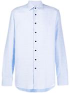 Etro All Over Logo Shirt - Blue