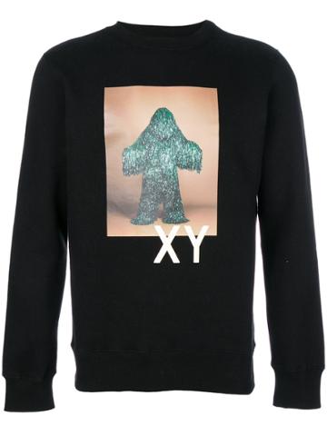 Cy Choi Printed Sweatshirt - Black