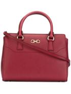 Salvatore Ferragamo 'becky' Tote - Red