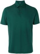 Zanone Classic Polo Shirt, Men's, Size: 52, Green, Cotton