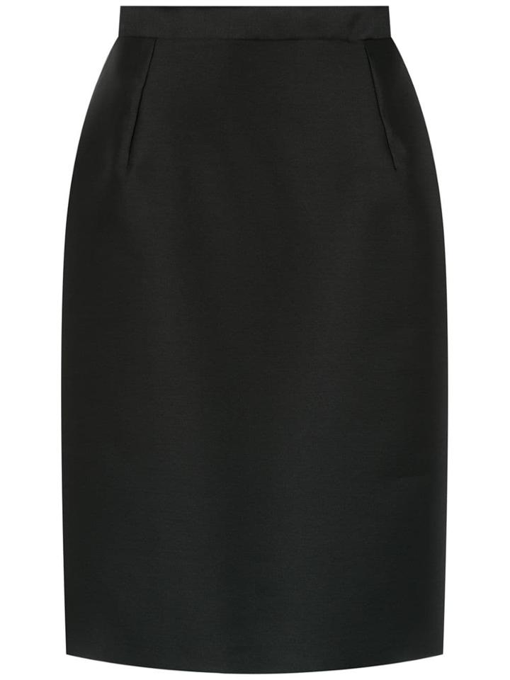 À La Garçonne Zibeline Pencil Skirt - Black