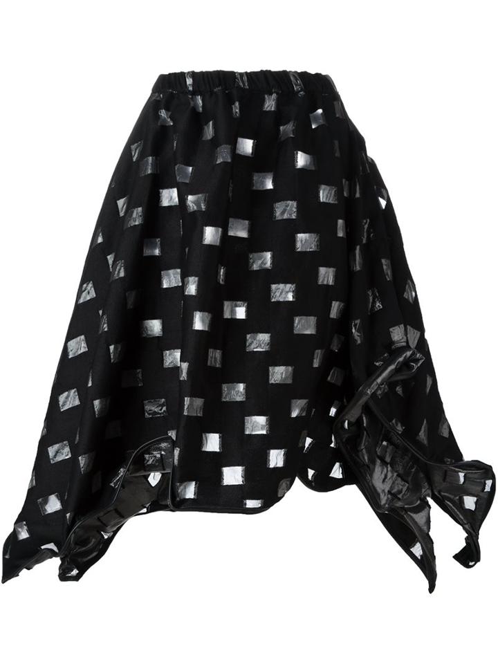 Area Di Barbara Bologna Transparent Square Skirt