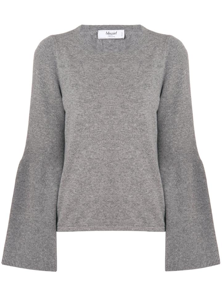 Blugirl Wide Sleeved Jumper - Grey