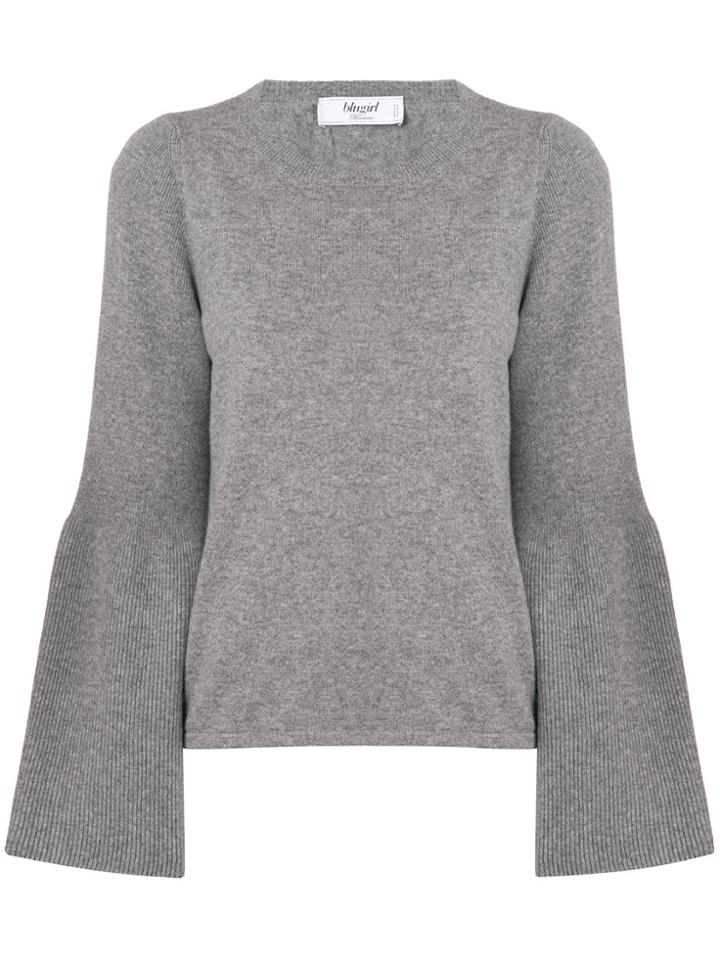 Blugirl Wide Sleeved Jumper - Grey