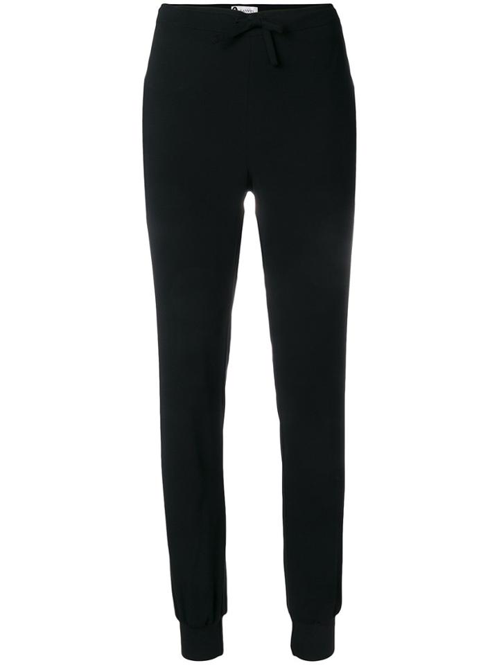 Lanvin Slim-fit Track Pants - Black