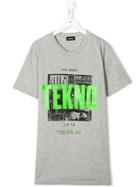 Diesel Kids Teen Tekno T-shirt - Grey