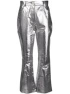 Cédric Charlier Metallic Styled Trousers