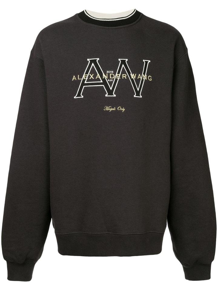 Alexander Wang Logo Sweatshirt - Grey