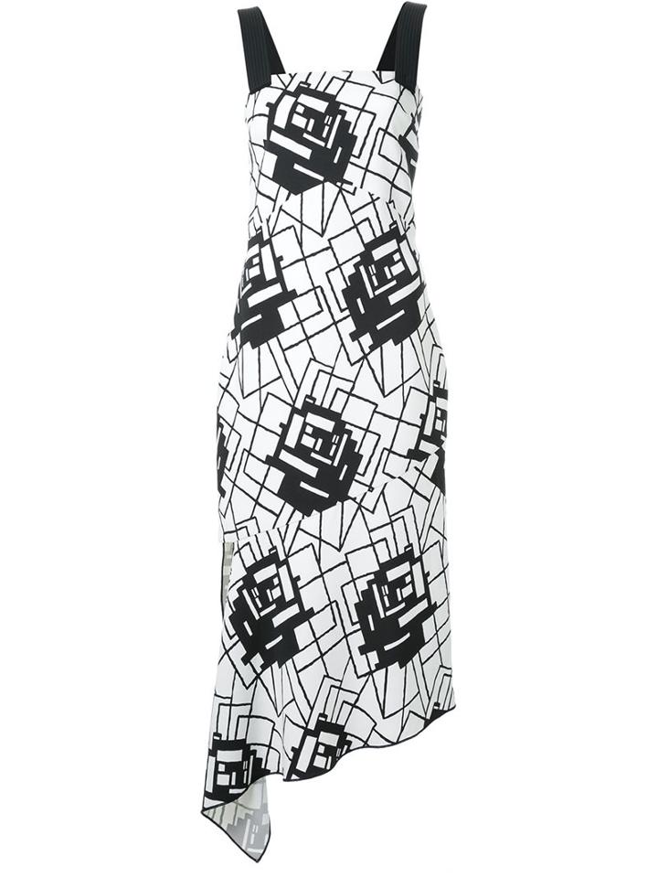 Manning Cartell 'geometry Rules' Dress, Women's, Size: 12, White, Spandex/elastane/viscose