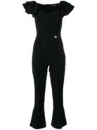 Elisabetta Franchi Tailored Cropped Jumpsuit - Black
