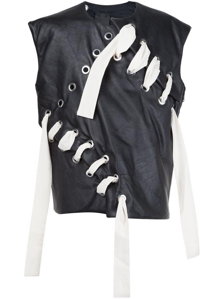Craig Green Eyelets Vest - Black