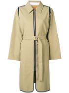 See By Chloé Zipped Trench Coat - Green