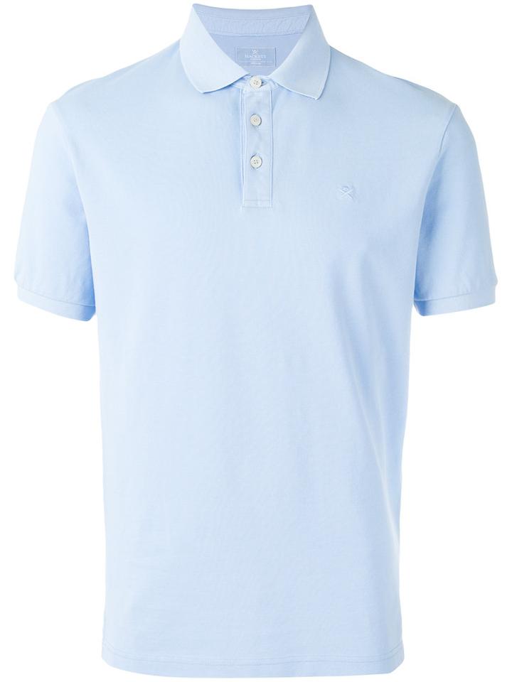 Hackett - Classic Polo Top - Men - Cotton/spandex/elastane - Xxl, Blue, Cotton/spandex/elastane