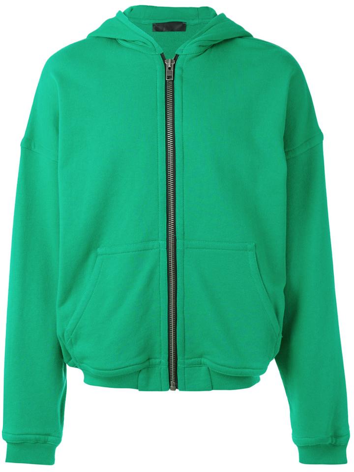 Haider Ackermann Zipped Hoodie - Green