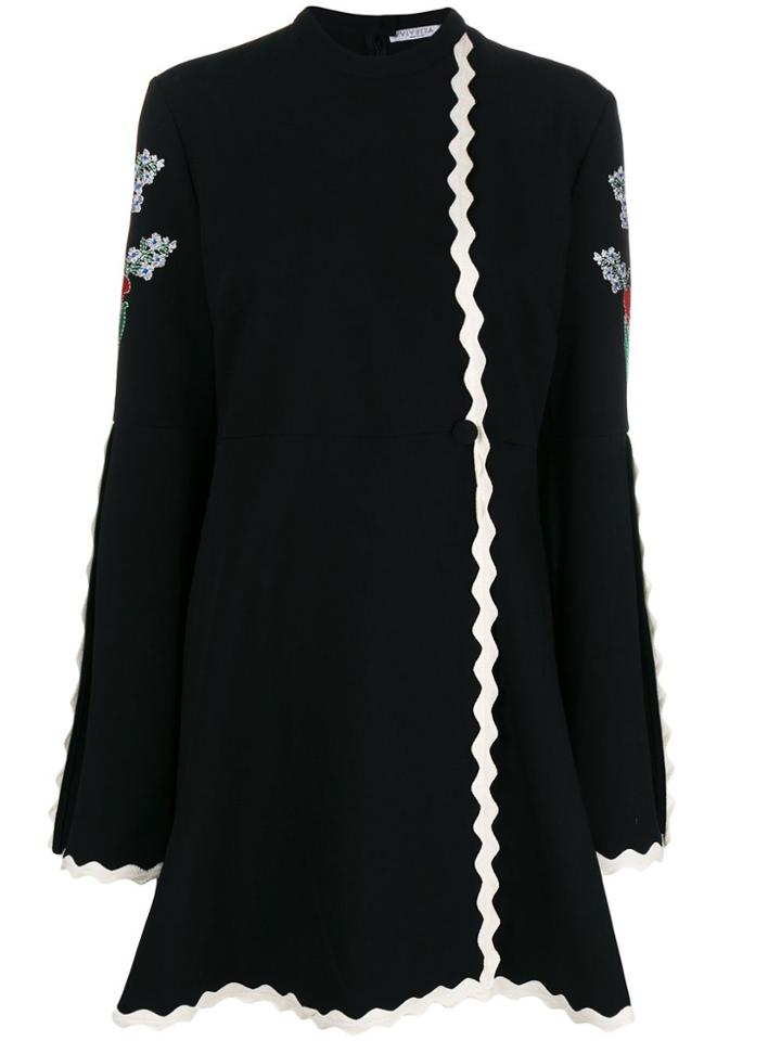Vivetta Shift Dress - Black