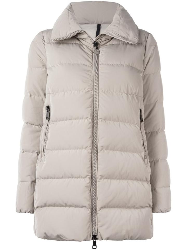 Moncler 'torcyn' Padded Jacket, Women's, Size: 1, Nude/neutrals, Polyester/polyamide/feather Down