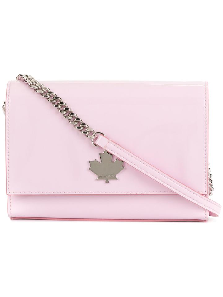 Dsquared2 Mini Shoulder Bag - Pink & Purple
