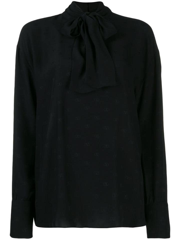 Valentino Vlogo Blouse - Black