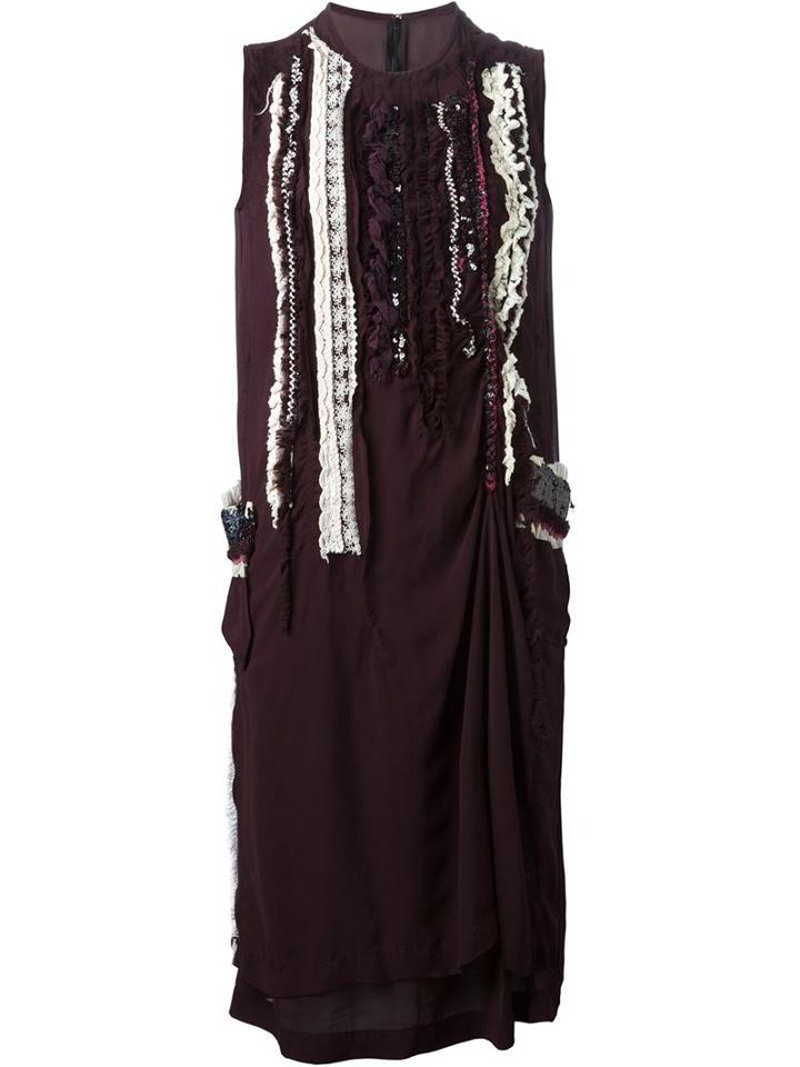 Comme Des Garcons Vintage 'tricot Cdg' Applique Dress