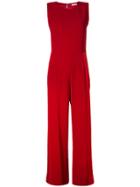 P.a.r.o.s.h. Sleeveless Jumpsuit - Red